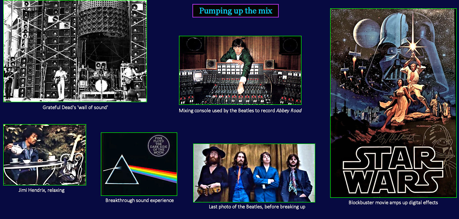 Rock bands, Star Wars, 1970s